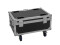 Flightcase 6x AKKU IP TL-3 QCL Trusslight CRMX with charging function and wheels