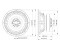 CSF102.50K 10" Coaxial Ferrite Magnet, Steel Basket Driver