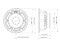 WAF123.00-4 12" Woofer Ferrite Magnet Aluminium Basket Driver