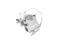 TPTV-1 Klammer silber