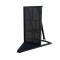 Crash Barrier - Corner 45° Negative - Black