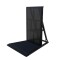 Crash Barrier - Corner 22.5° positive BLACK