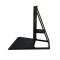 Crash Barrier - Corner 22.5° positive BLACK