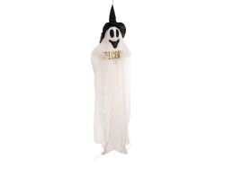 Halloween Figur lachender Geist, beleuchtet, 215cm