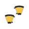 MINI C MK2 | LEFT - Protezione cavo 3 canali | curva a 45° a sinistra | carico medio | altezza 5cm
