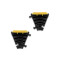 MINI C MK2 | RIGHT - Protezione cavo 3 canali | curva a 45° a destra | carico medio | altezza 5cm