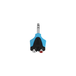 4 STAR AY RF2 JM3 BLU - BLU Line Y-Adapter | 2 x RCA...