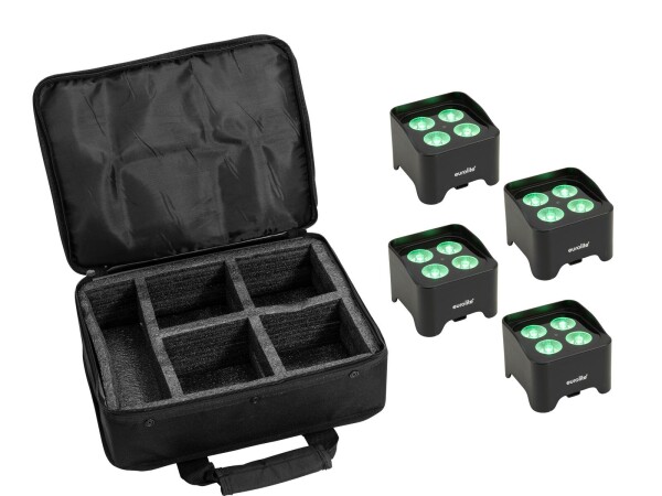 Set 4x AKKU Mini UP-4 QCL Spot MK2 + Soft bag
