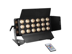 Set 2x LED CLS-18 QCL RGB/WW 18x7W + Flightcase
