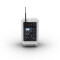 ANNY® 8 HHD B5 W - Portable battery-powered Bluetooth® PA loudspeaker with mixer and 1x wireless handheld microphone, Pure White