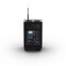 ANNY® 8 HHD B6 - Portable battery-powered Bluetooth® PA loudspeaker with mixer and 1x wireless handheld microphone, Stage Black