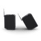ANNY® 8 HHD B6 - Portable battery-powered Bluetooth® PA loudspeaker with mixer and 1x wireless handheld microphone, Stage Black
