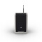 ANNY® 8 HHD B6 G - Portable battery-powered Bluetooth® PA loudspeaker with mixer and 1x wireless handheld microphone, Urban Grey