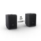 ANNY® 8 HHD B8 - Portable battery-powered Bluetooth® PA loudspeaker with mixer and 1x wireless handheld microphone, Stage Black