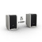 ANNY® 8 HHD B8 G - Altoparlante PA Bluetooth® portatile a batteria con mixer e un microfono a mano wireless, colore Urban Grey
