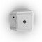 ANNY® 8 HHD B8 W - Altoparlante PA Bluetooth® portatile a batteria con mixer e un microfono a mano wireless, colore Pure White