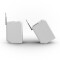 ANNY® 8 HHD B8 W - Altoparlante PA Bluetooth® portatile a batteria con mixer e un microfono a mano wireless, colore Pure White