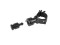 TPZ-1 Clamp with TV spigot black