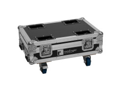 Flightcase 8x AKKU Mini IP UP-4 QCL Spot MK2 with...