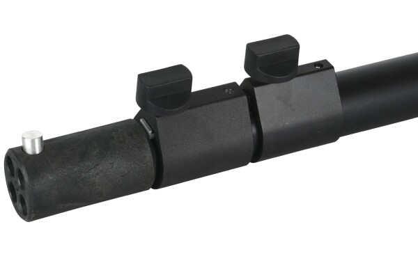 Miete: WENTEX Teleskop Stange vertikal - 3-Weg 180-->420cm - Schwarz