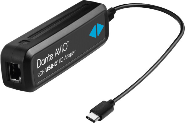 Dante Avio USB-C Adapter, Input/Output