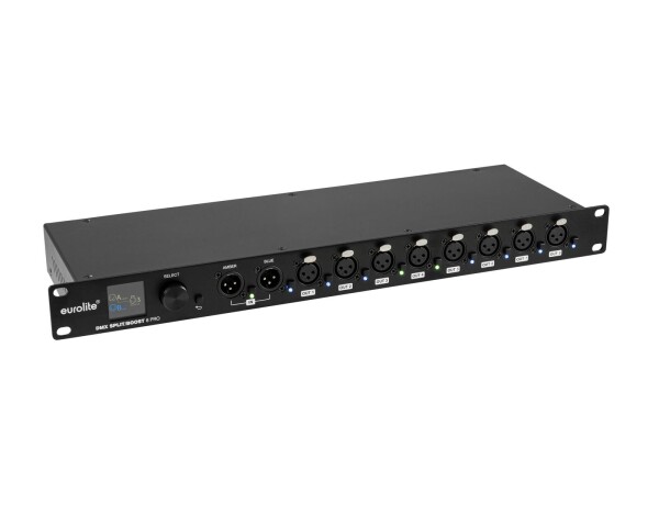 DMX Split/Boost 8 PRO 3pol