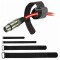 Klettband / Kabelbinder 25 x 2.5cm schwarz
