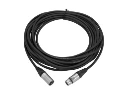 XLR cable 3-pin 6m bk Neutrik