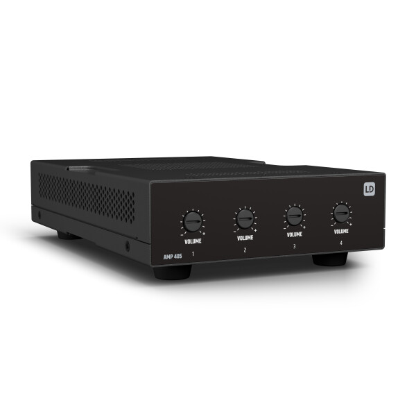AMP 405 - 4-Kanal Mini-Installationsendstufe 4 × 50 W @ 4 Ohm
