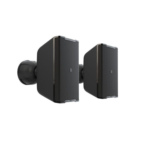 DQOR 3 B - 3" Indoor/Outdoor 2-Wege-Installationslautsprecher passiv 8 Ohm, schwarz (Paar)