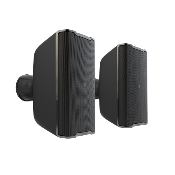 DQOR 5 B - 5" Indoor/Outdoor 2-Wege-Installationslautsprecher passiv 8 Ohm, schwarz (Paar)