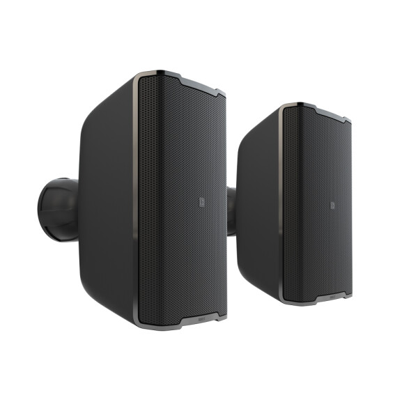DQOR 5 T B - 5" Indoor/Outdoor 2-Wege-Installationslautsprecher passiv 16 Ohm, 70/100 V, schwarz (Paar)
