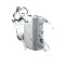 DQOR 5 T W - 5" Indoor/Outdoor 2-Wege-Installationslautsprecher passiv 16 Ohm, 70/100 V, weiß (Paar)