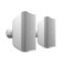 DQOR 5 W - 5" Indoor/Outdoor 2-Wege-Installationslautsprecher passiv 8 Ohm, weiß (Paar)