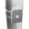 DQOR PB W - Masthalterung für die DQOR-Serie, weiß