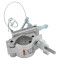 Truss Clamp | silver | WLL 300kg - zur Verwendung mit 28mm TV-Zapfen & 16mm Spigot | 48-51mm Rohrdurchmesser