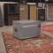 067 LEDER GRAU - 6.5mm birch phenolic resin with grey leather-look texture, 2500mm x 1250mm