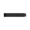 AH RACK PAN 01 HALF - Halbe 19" U-Rackblende 1HE | Aluminium