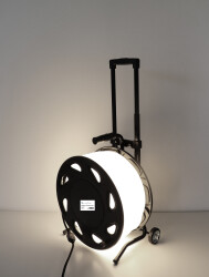 NEON FLEX 360° portable reel 50m 230V CW