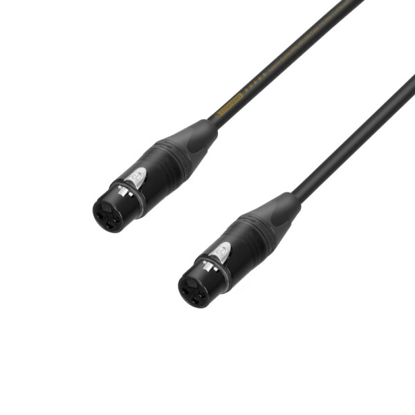 5 STAR DFF 0020 - Cavo adattatore | XLR femmina da 3 pin a XLR femmina da 3 pin | 0,2 m