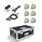 DROP® B1 TOURING SET - 6 x CLDROPB1 im Lade-Flightcase mit Netzteil