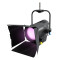 F4 FC PO IP - Stangenbedienbares IP65 Fresnel Spotlight mit RGBW-LED