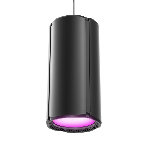 H1 FC - DMX-steuerbares Houselight mit RGBAL-LED Schwarz