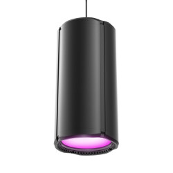 H1 FC - DMX-steuerbares Houselight mit RGBAL-LED Schwarz