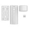 H1 WALL MOUNT WH - Wandmontageset für H1-Serie - Weiß