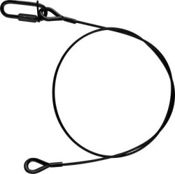 Safety | WLL 9kg | black - 100cm Länge | 3mm...
