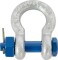 Shackle 5/16" | WLL 0,75t | Nut & Cotter - feuerverzinkt | 6fach Sicherheit