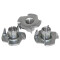 5312 - Dado Ragno M6 100 pcs
