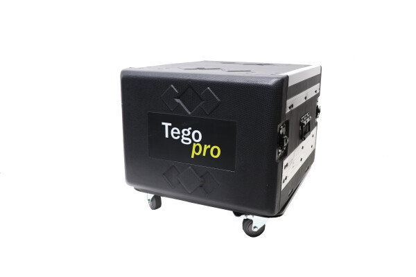 HDPE Case 8U with wheels