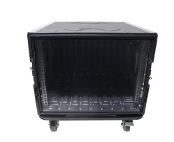 HDPE Case 8U with wheels